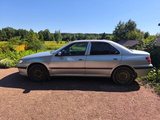 2003 Peugeot 406 I Рестайлинг, серебристый, 150000 рублей, вид 4