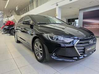 2018 Hyundai Elantra VI (AD), чёрный, 1399000 рублей, вид 3
