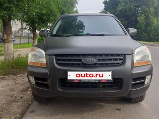 2004 Kia Sportage II, чёрный, 800000 рублей, вид 2
