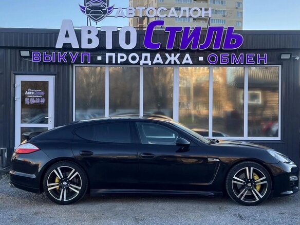 2011 Porsche Panamera 4S I, чёрный, 1899000 рублей - вид 4