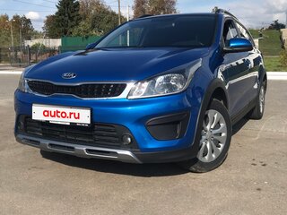 2019 Kia Rio X-Line IV, синий, 1600000 рублей, вид 2