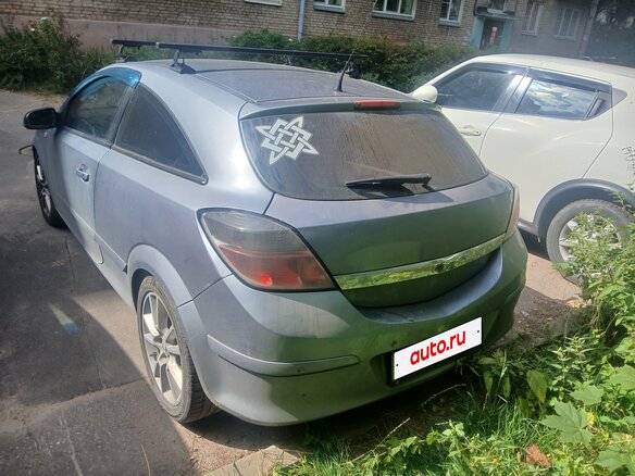 2008 Opel Astra GTC H Рестайлинг, серый, 280000 рублей - вид 3