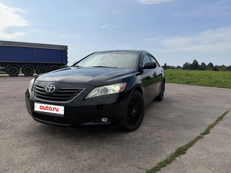 2007 Toyota Camry VI (XV40), чёрный, 920000 рублей, вид 2