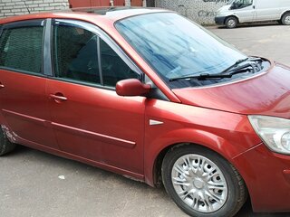 2008 Renault Scenic II Рестайлинг, красный, 460000 рублей, вид 1