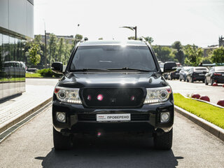 2013 Toyota Land Cruiser 200 Series Рестайлинг 1, чёрный, 3144000 рублей, вид 4