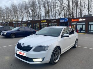 2013 Skoda Octavia III (A7), белый, 1000000 рублей, вид 3