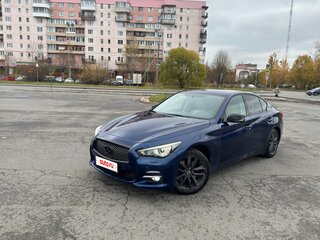 2017 Infiniti Q50 I, синий, 1550000 рублей, вид 1