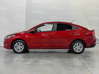 2021 Hyundai Solaris II Рестайлинг, красный, 1420000 рублей, вид 2