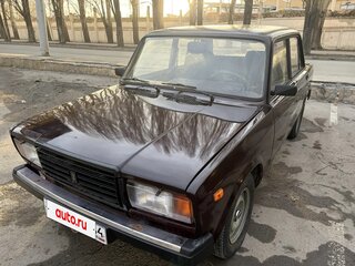 2008 Lada (ВАЗ) 2107, пурпурный, 120000 рублей, вид 5