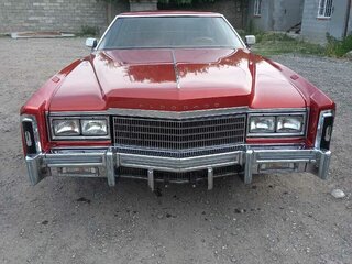 1977 Cadillac Eldorado IX, красный, 5500000 рублей, вид 1