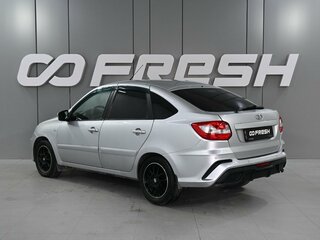 2015 Lada (ВАЗ) Granta I, серебристый, 599000 рублей, вид 2