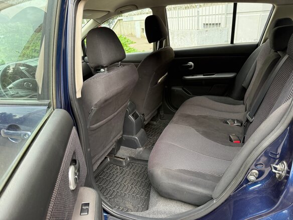 2011 Nissan Tiida I Рестайлинг, синий, 890000 рублей - вид 30