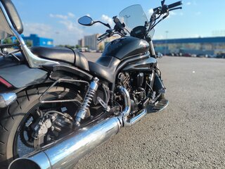2014 Hyosung Aquila GV650, чёрный, 420000 рублей, вид 4