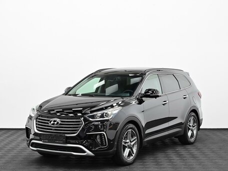 2017 Hyundai Santa Fe Grand III Рестайлинг, чёрный, 2549000 рублей, вид 3