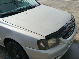 2001 Hyundai Accent II, серебристый, 300000 рублей, вид 4