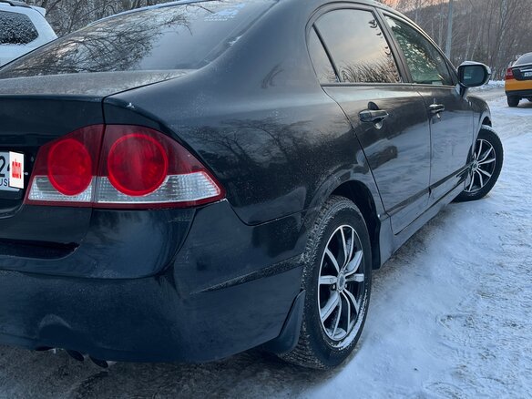 2008 Honda Civic VIII, чёрный, 735000 рублей - вид 2