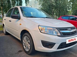 2017 Lada (ВАЗ) Granta I, белый, 560000 рублей, вид 1