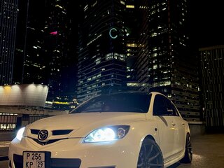 2008 Mazda 3 I (BK) Рестайлинг, белый, 790000 рублей, вид 3