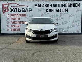 2021 Skoda Rapid II, белый, 1266000 рублей, вид 2