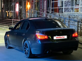 2007 BMW 5 серии 535i V (E60/E61) Рестайлинг, чёрный, 1000000 рублей, вид 5