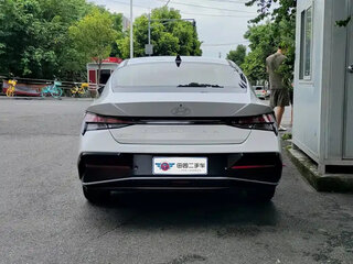 2023 Hyundai Elantra N Line VII (CN7) Рестайлинг, белый, 1500000 рублей, вид 3