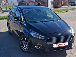 2018 Ford S-MAX II, чёрный, 1553481 рублей, вид 3