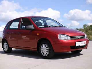 2010 Lada (ВАЗ) Kalina I, красный, 279000 рублей, вид 3