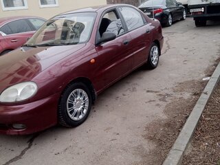 2008 Chevrolet Lanos I, красный, 175000 рублей, вид 1