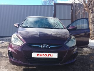 2013 Hyundai Solaris I, фиолетовый, 779000 рублей, вид 1