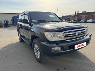 2006 Toyota Land Cruiser 100 Series Рестайлинг 2, чёрный, 1800000 рублей, вид 3