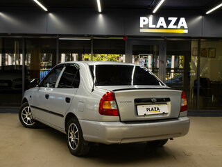 2008 Hyundai Accent ТагАЗ II, серебристый, 410000 рублей, вид 3