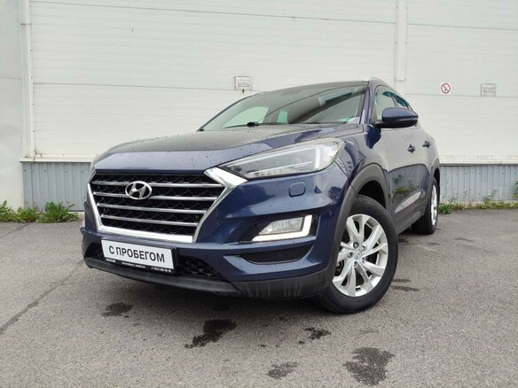 2019 Hyundai Tucson III Рестайлинг, синий