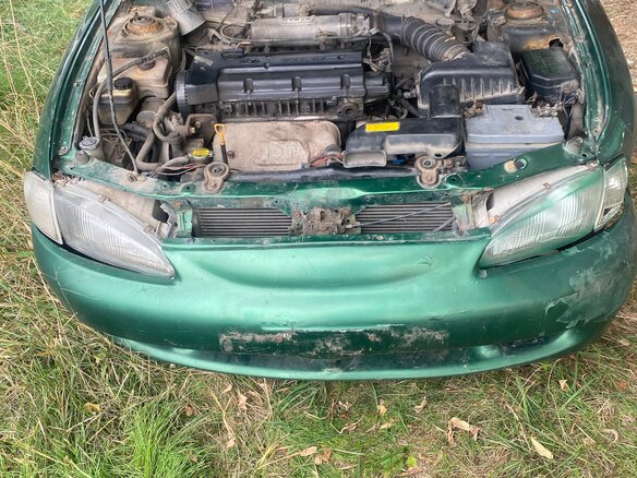 1998 Hyundai Elantra II (J2, J3), зелёный - вид 8