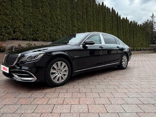 2019 Mercedes-Benz Maybach S-Класс 560 I (X222) Рестайлинг, чёрный, 26500000 рублей, вид 5