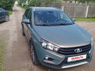2021 Lada (ВАЗ) Vesta SW Cross I, серый, 950000 рублей, вид 2