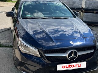 2018 Mercedes-Benz CLA 200 I (C117, X117) Рестайлинг, синий, 1850000 рублей, вид 4