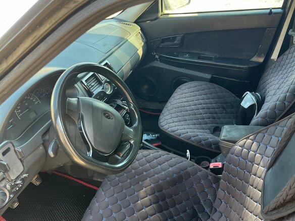 2011 Lada (ВАЗ) Priora I, синий, 290000 рублей - вид 10