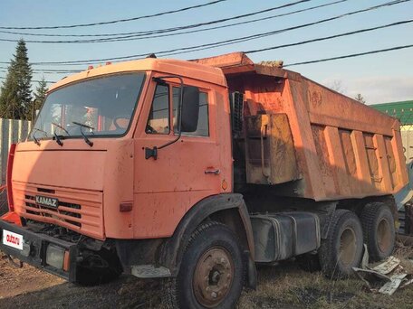 2001 КамАЗ 5511, оранжевый, 850000 рублей, вид 1
