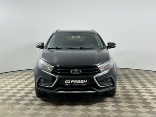 2020 Lada (ВАЗ) Vesta SW I, чёрный, 1142100 рублей, вид 3