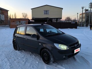 2007 Hyundai Getz I Рестайлинг, синий, 550000 рублей, вид 3