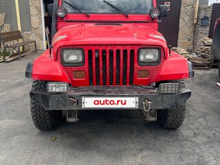 1993 Jeep Wrangler I (YJ), красный, 950000 рублей, вид 1