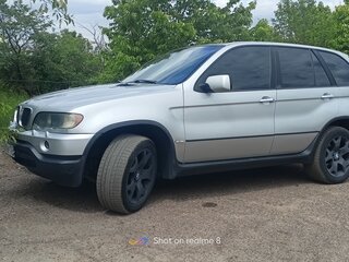 2003 BMW X5 3.0d I (E53), серебристый, 950000 рублей, вид 3