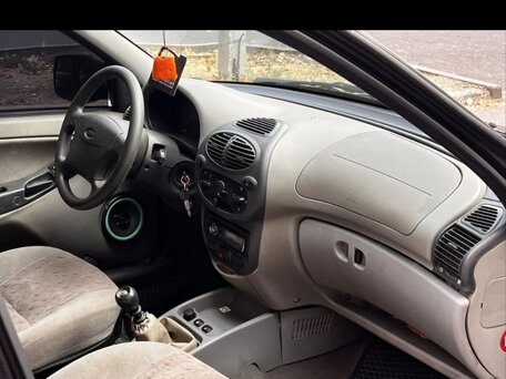 2009 Lada (ВАЗ) Kalina Sport I, чёрный, вид 4