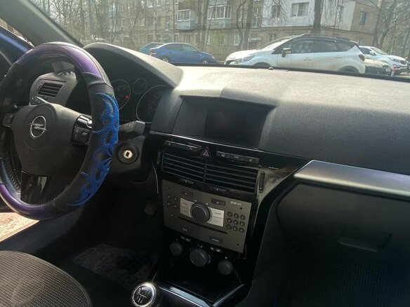 2007 Opel Astra H Рестайлинг, синий, 333000 рублей - вид 15