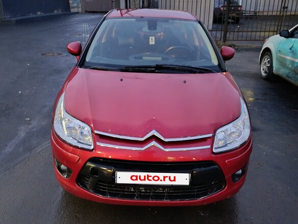 2010 Citroen C4 I Рестайлинг, красный, 230000 рублей - вид 1