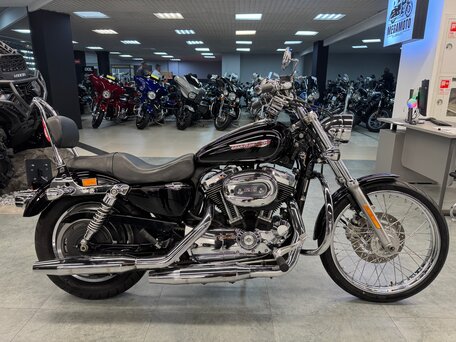 2009 Harley-Davidson Sportster 1200, чёрный, 740000 рублей, вид 1
