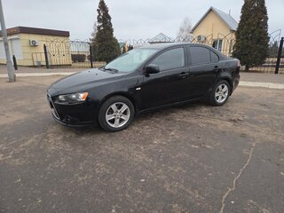 2012 Mitsubishi Lancer X Рестайлинг, чёрный, 579999 рублей, вид 3