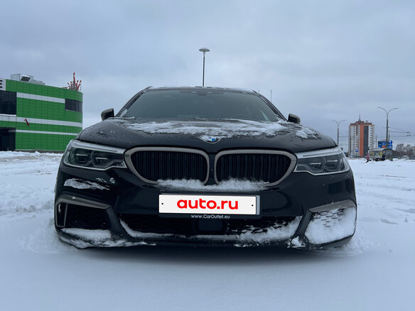 2019 BMW 5 серии M550d xDrive VII (G30/G31/G38), чёрный, 3852876 рублей - вид 5