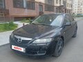 2006 Mazda 6 I (GG) Рестайлинг, чёрный, 350000 рублей
