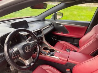 2016 Lexus RX 200t IV, красный, 3350000 рублей, вид 4